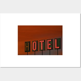 Sunset Hotel Posters and Art